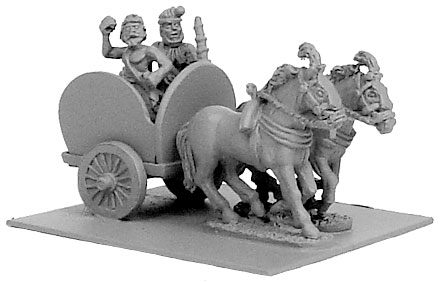 ANC20139 - Indian 2-Horse Chariot w/2 Crew - Click Image to Close